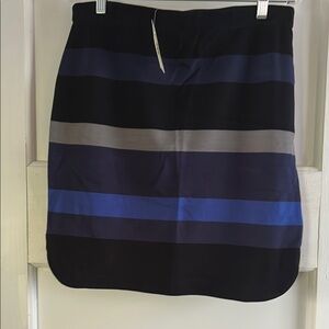 Max Studio Blue and Black Pencil Skirt for Work